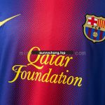 Barcelona 12/13 Home Retro Long Sleeve Jersey - 图片 6