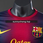 Barcelona 2012/13 Home Long Sleeve Player Version Jersey - 图片 7