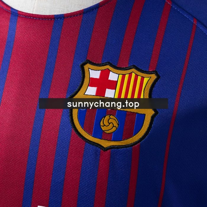 Barcelona 2017/18 Home Retro Shirt - 图片 4
