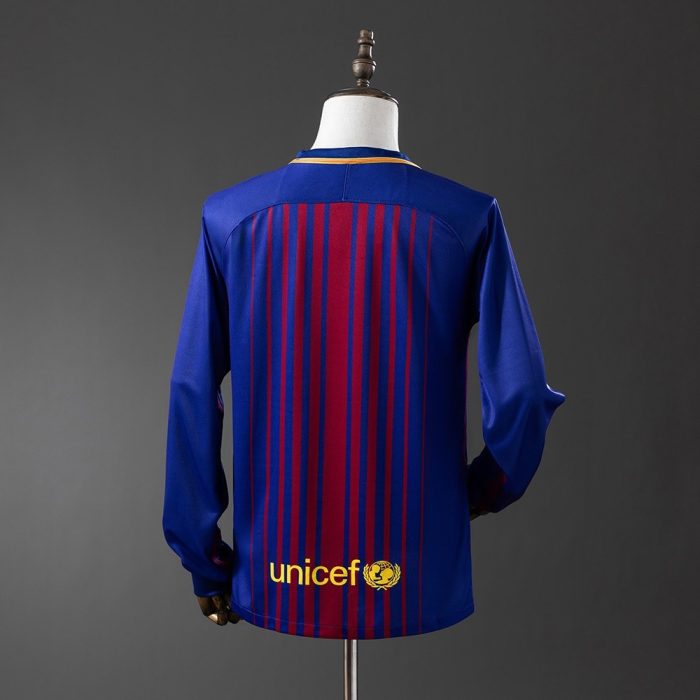 Barcelona 2017/18 Home Retro Shirt - 图片 7