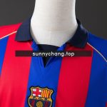 Barcelona 2001/2002 Home Retro Jersey - 图片 4