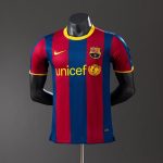 Barcelona 2010/2011 Home Long Sleeve Player Version Jersey