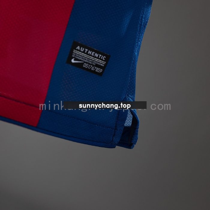Barcelona 2010/2011 Home Long Sleeve Player Version Jersey - 图片 2