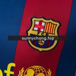 Barcelona 2010/2011 Home Long Sleeve Player Version Jersey - 图片 5