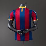 Barcelona 2010/2011 Home Long Sleeve Player Version Jersey - 图片 8