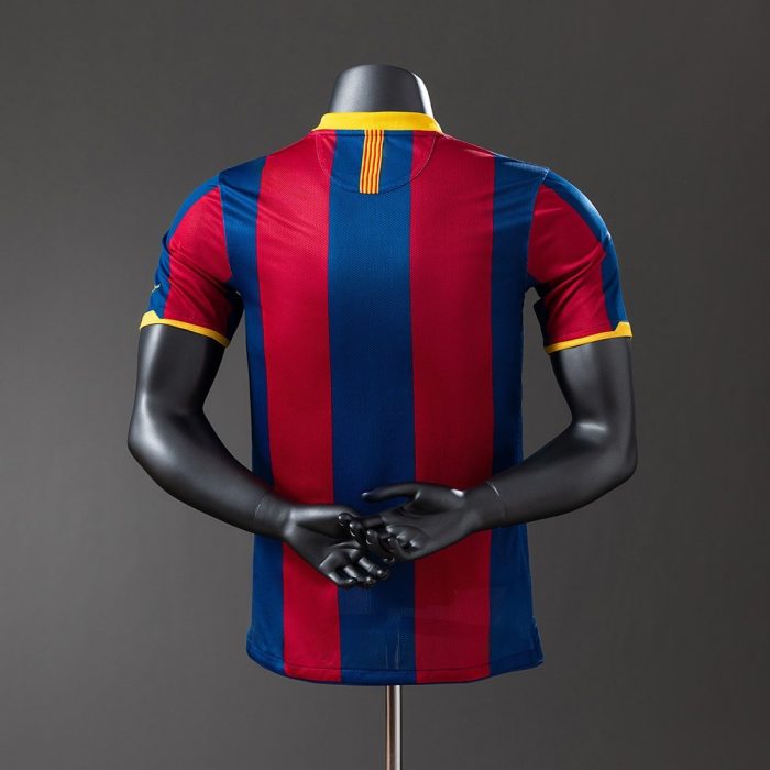 Barcelona 2010/2011 Home Long Sleeve Player Version Jersey - 图片 8