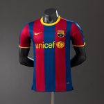 Barcelona 2010/2011 Home Long Sleeve Player Version Jersey - 图片 9