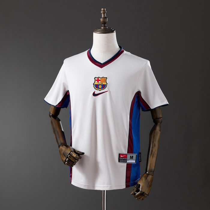 Barcelona 1998/99 Away Retro Jersey - 图片 7