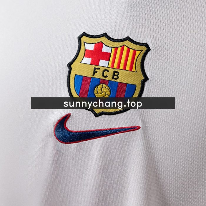 Barcelona 1998/99 Away Long Sleeve Retro Jersey - 图片 5
