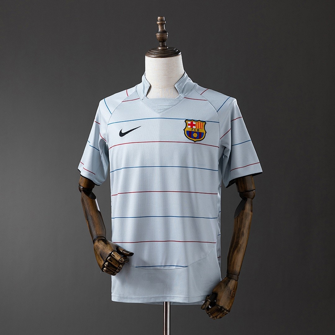 JER-2616_1 Barcelona 2003/04 Away Retro Jersey - 图片 1