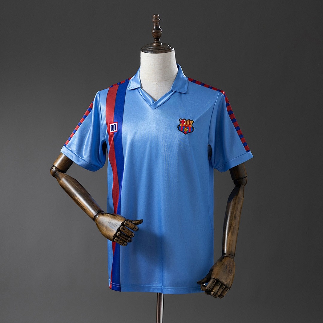 JER-2617_1 Barcelona 1987-1991 Third Away Retro Jersey - 图片 1