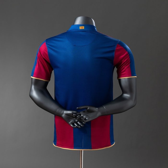 Barcelona 2007-2008 Player Version Home Jersey - 图片 7