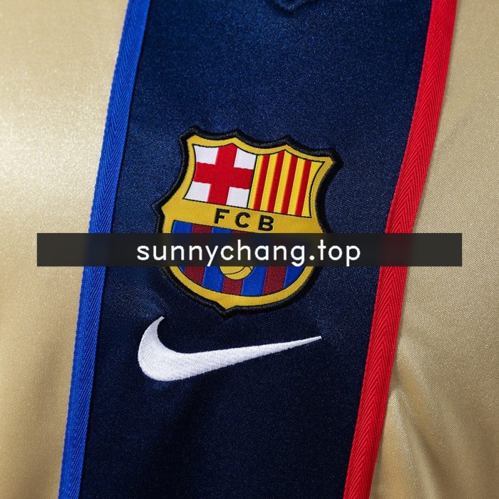 Barcelona 2002 Away Retro Jersey - 图片 3