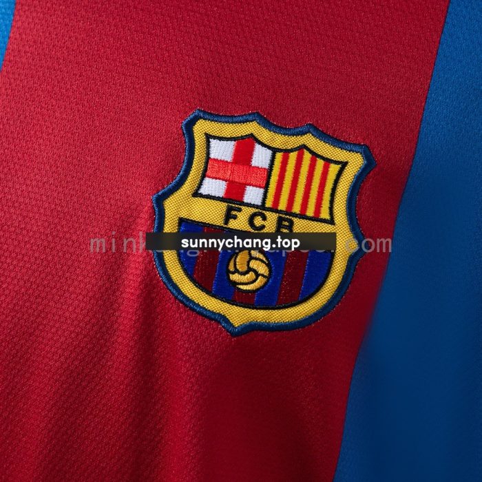 Barcelona 2006/2007 Home Retro Shirt - 图片 4