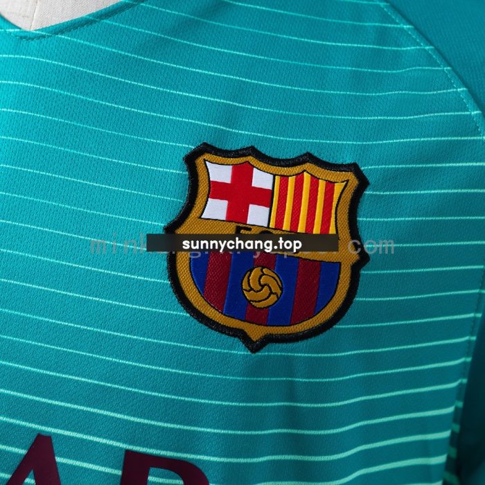 Barcelona 2016/17 Third Retro Jersey - 图片 5
