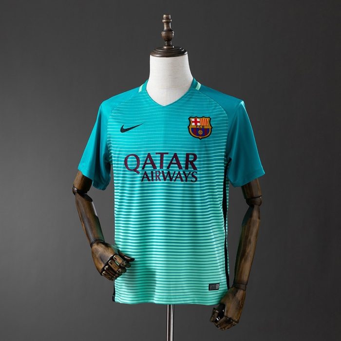 Barcelona 2016/17 Third Retro Jersey - 图片 9