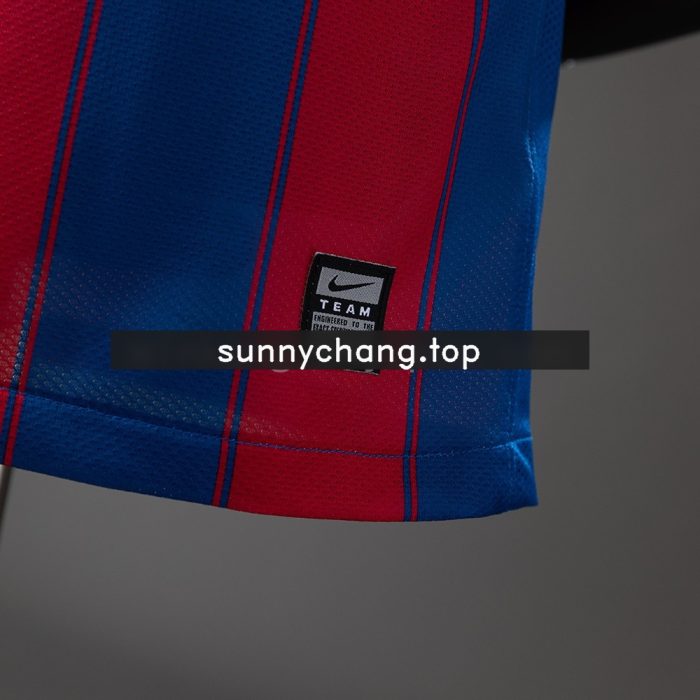 Barcelona 2009/2010 Home Player Version Retro Jersey - 图片 2