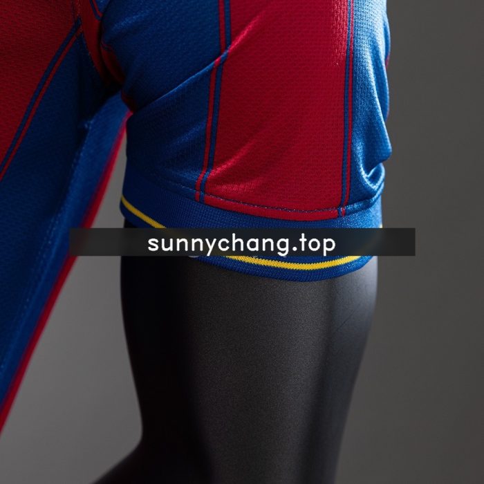Barcelona 2009/2010 Home Player Version Retro Jersey - 图片 3