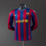 Barcelona 2009/2010 Home Long Sleeve Player Version Jersey