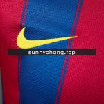 Barcelona 2009/2010 Home Long Sleeve Player Version Jersey - 图片 4