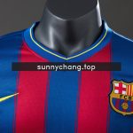 Barcelona 2009/2010 Home Long Sleeve Player Version Jersey - 图片 7