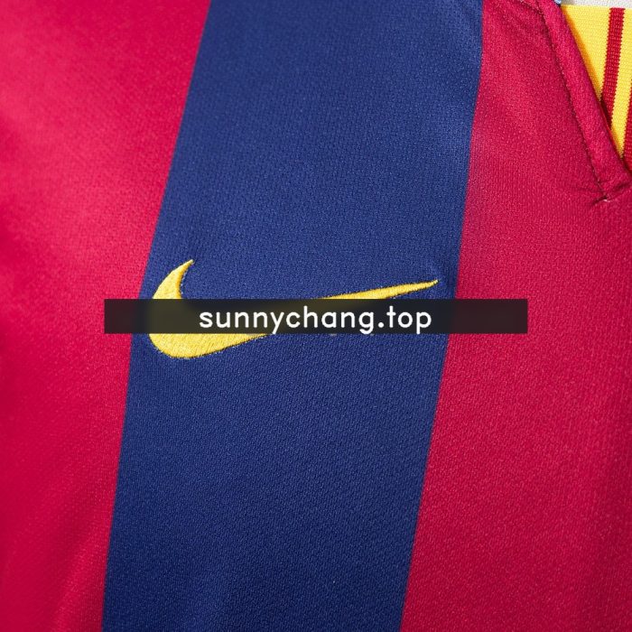 Barcelona 2014/15 Home Retro Jersey - 图片 4