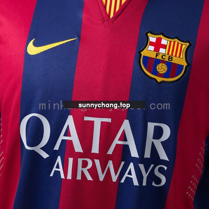 Barcelona 2014/15 Home Retro Jersey - 图片 6