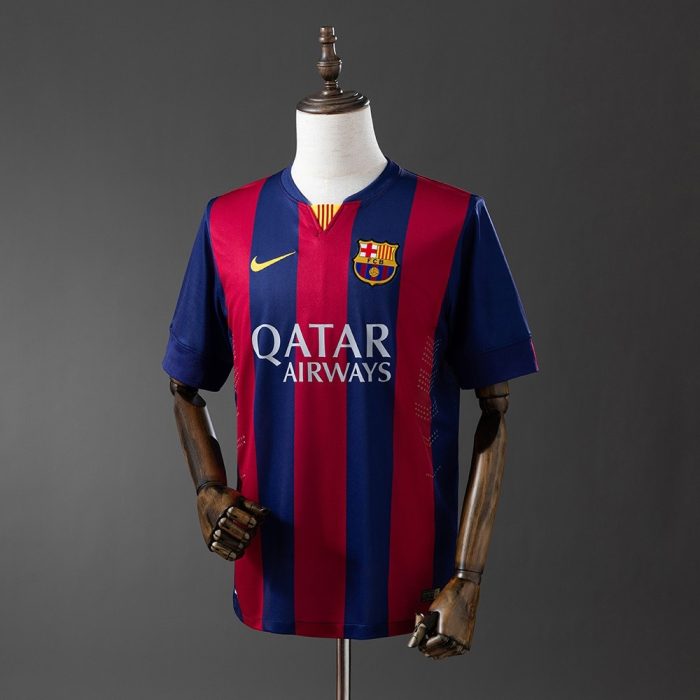 Barcelona 2014/15 Home Retro Jersey - 图片 9