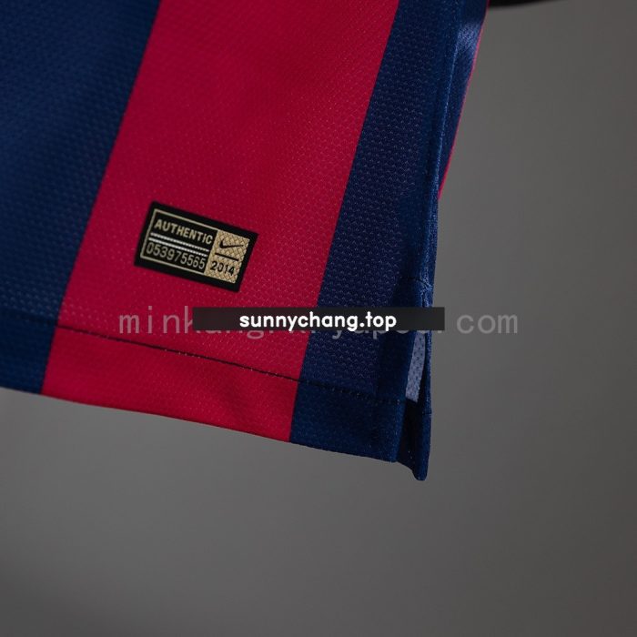 Barcelona 2014/2015 Home Player Version Jersey - 图片 2