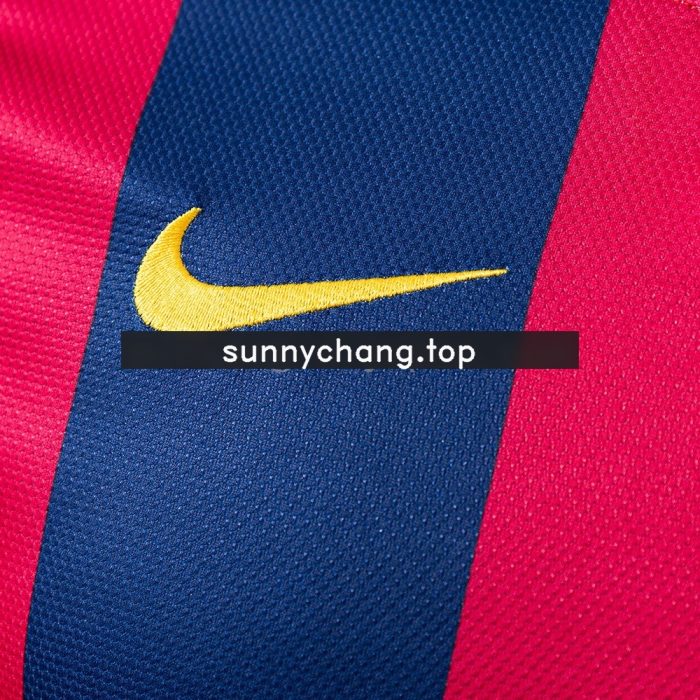 Barcelona 2014/2015 Home Player Version Jersey - 图片 4
