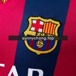 Barcelona 2014-2015 Home Long Sleeve Player Version Jersey - 图片 5