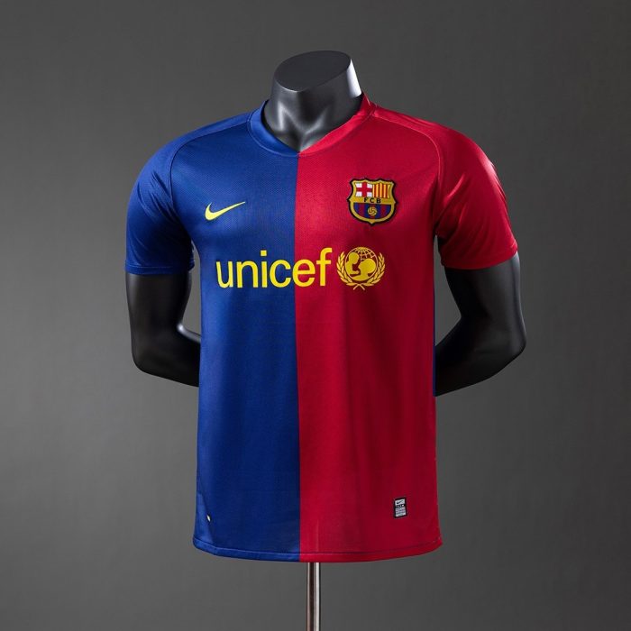 Barcelona 2008/09 Player Version Home Jersey - 图片 8