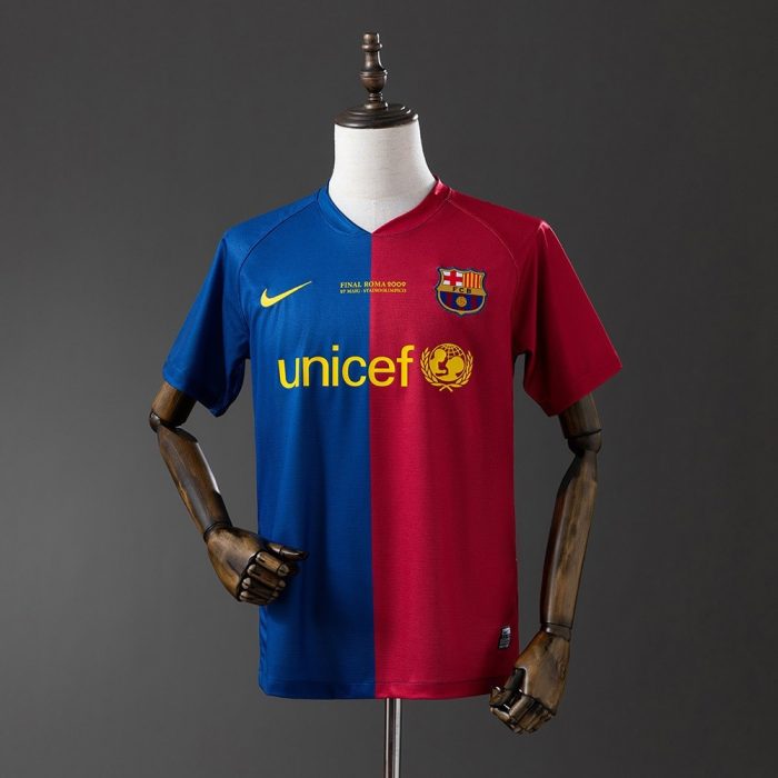 Barcelona 08/09 UEFA Champions League Home Retro Shirt - 图片 9
