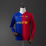 Barcelona 08/09 Champions League Home Retro Long Sleeve Jersey