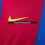 Barcelona 2007-2008 Home Long Sleeve Retro Jersey - 图片 4