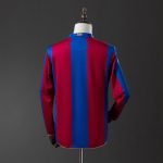 Barcelona 2007-2008 Home Long Sleeve Retro Jersey - 图片 8