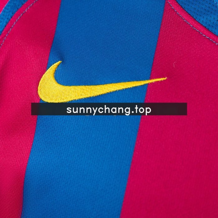 Barcelona 2005/2006 Home Retro Jersey - 图片 3