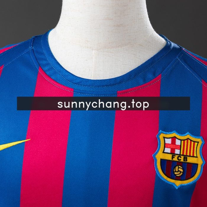 Barcelona 2005/06 Home Retro Jersey - 图片 6