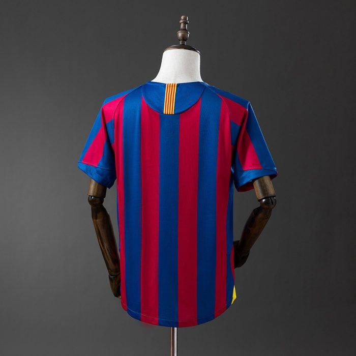 Barcelona 2005/06 Home Retro Jersey - 图片 7