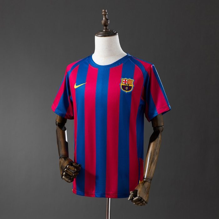 Barcelona 2005/06 Home Retro Jersey - 图片 8