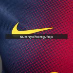 Barcelona 2012/13 Home Player Version Retro Jersey - 图片 4