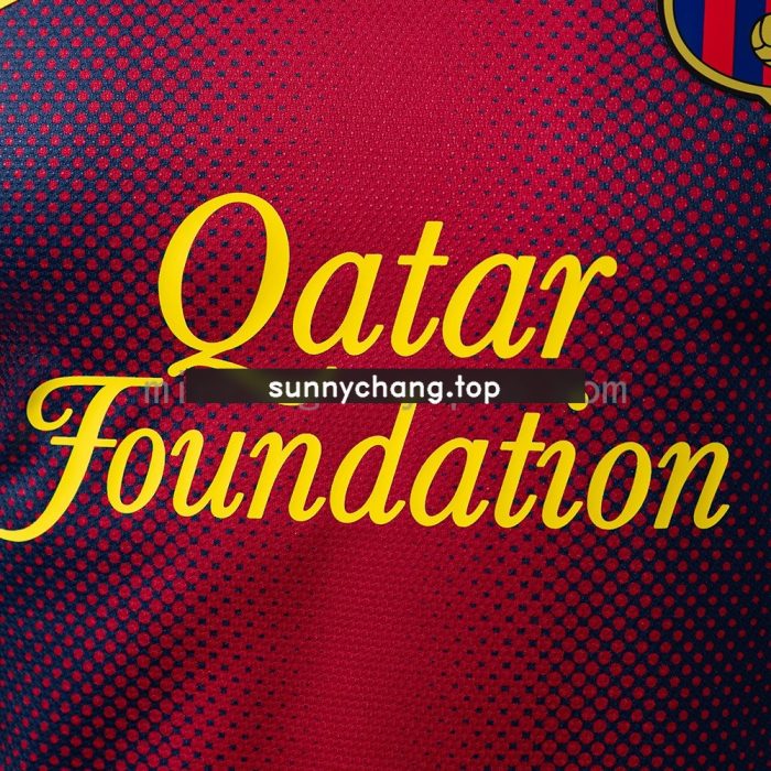 Barcelona 2012/13 Home Player Version Retro Jersey - 图片 6
