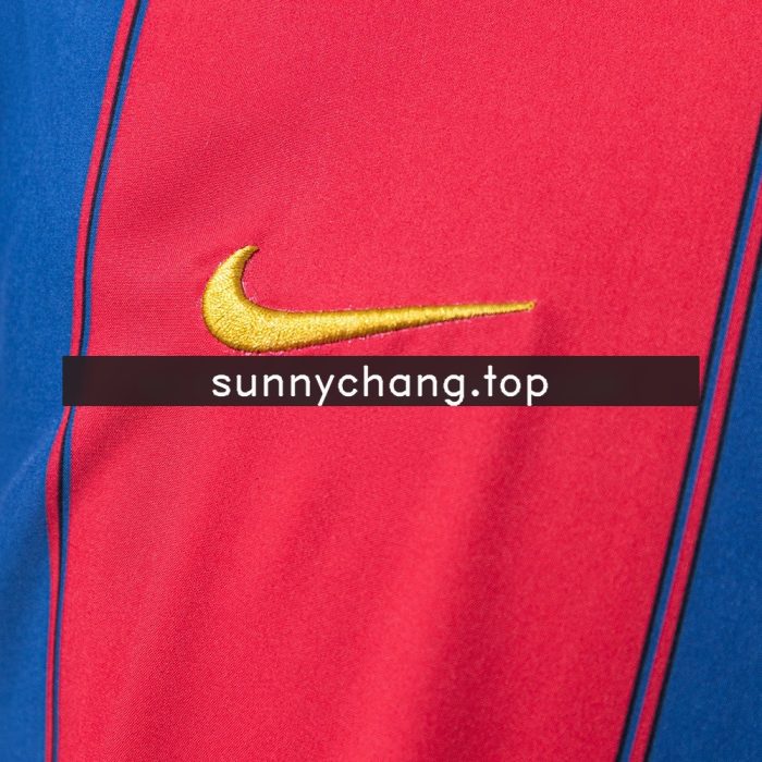 Barcelona 2003-2004 Home Retro Shirt - 图片 3