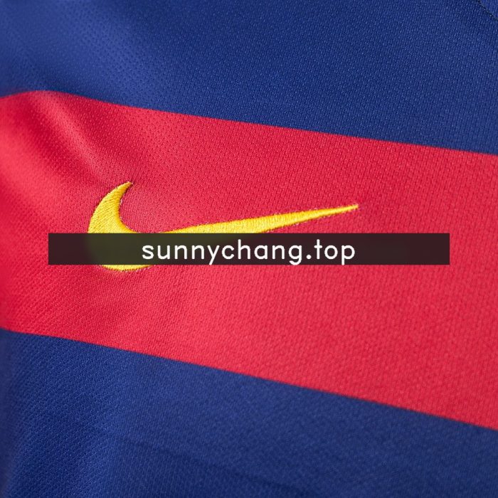 Barcelona 15/16 Home Retro Shirt - 图片 4