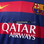 Barcelona 2015/16 Home Long Sleeve Retro Jersey - 图片 5