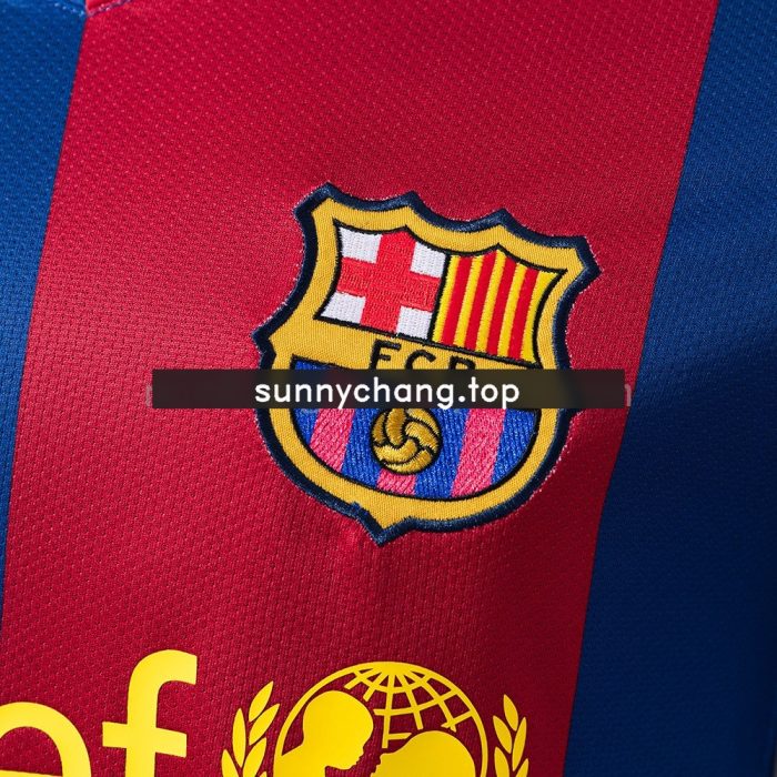 Barcelona 2006/2007 Player Version Home Jersey - 图片 4
