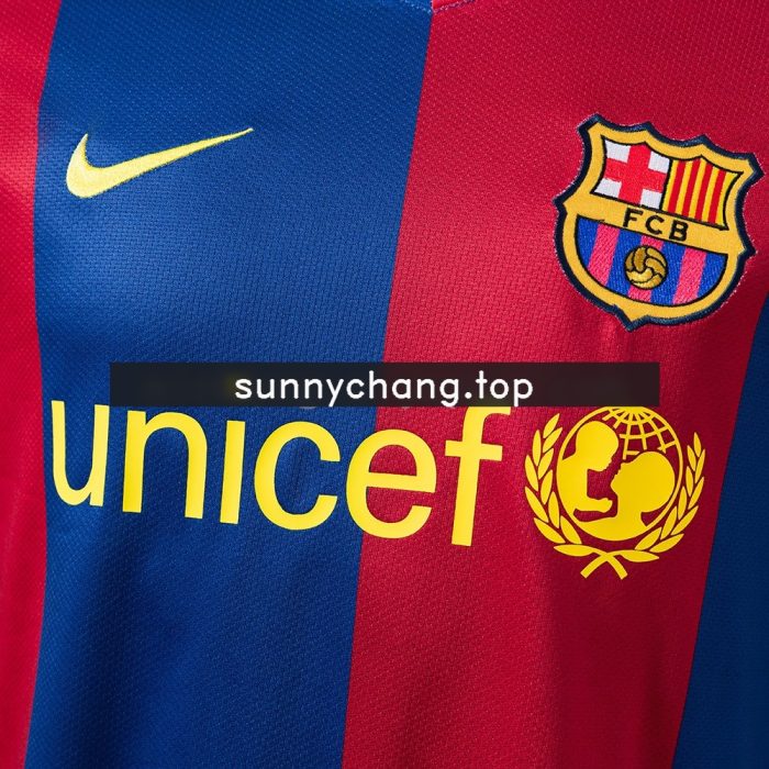 Barcelona 2006/2007 Player Version Home Jersey - 图片 5