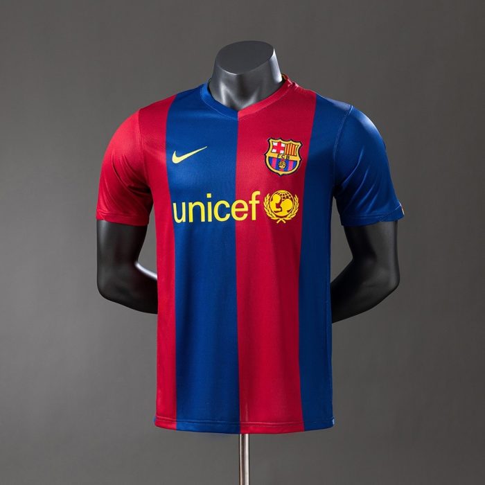 Barcelona 2006/2007 Player Version Home Jersey - 图片 8