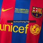 Barcelona 2010/11 Home Champions League Edition Long Sleeve Retro Jersey - 图片 6
