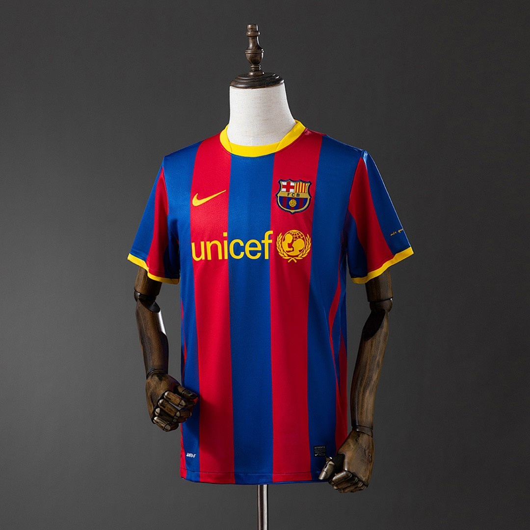 JER-2655_1 Barcelona 2010/2011 Home Retro Jersey - 图片 1